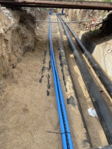 Komunikační trasa - HDPE Galandauerova, Brno