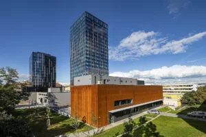 Realizace MaR depozitáře Moravské zemské knihovny v Brně.